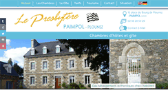 Desktop Screenshot of chambre-hote-paimpol.fr